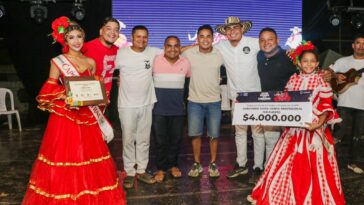 Ganadores en el Festival Nacional de la Cumbiamba