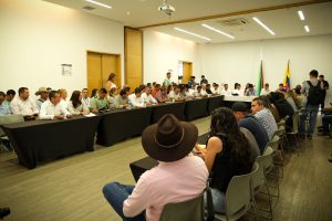 Gobernador de Casanare impulsa desarrollo de conectividad vial con Boyacá, ante Ministro de Transporte