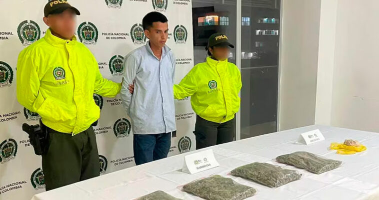 Hombre en Cartagena repartía droga en un termo: decía que era agua de panela