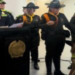 Le rindieron homenaje a ‘Titán’, el canino antinarcóticos de la Policía Tolima