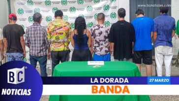 Operación «Los Margaros» desarticula red de narcotráfico en La Dorada