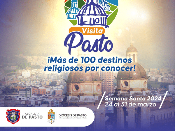Dentro de la de la Semana Santa 2024, hay eventos religiosos, procesiones y conciertos en donde los protagonistas serán los templos y parroquias de Pasto.