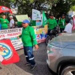Protesta de recicladores en Montería: exigen a Urbaser que les cumpla