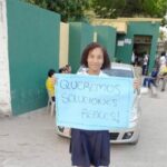 Exigiendo soluciones de fondo, están muchos estudiantes de Fonseca, siendo la constante en las instituciones educativas de La Guajira.