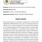 Se cayó el fallo de tutela que ordenó reintegro de Rafael Amaya a la presidencia de URRÁ