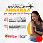 Secretaría de Salud de Pereira declara alerta amarilla por brote de dengue