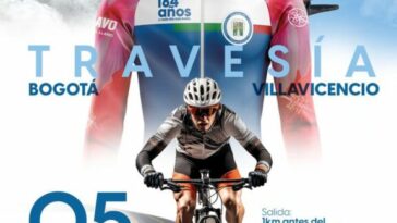 Travesía ciclística, viernes, 5 de abril, Bogotá – Villavicencio