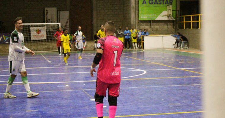 U. Manizales empata en su segunda salida en la Liga de futsal