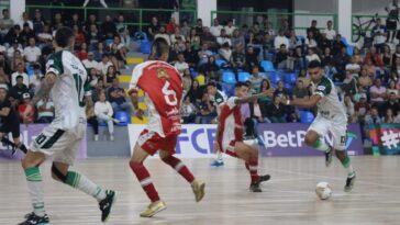U. Manizales futsal venció a Tigres del Quindío en su primer partido de la Liga 2024