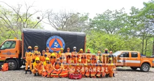 Voluntarios de la Defensa Civil Casanare listos para atender incendios forestales