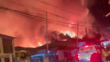 ¿Qué está pasando? Nuevo incendio en Pereira, sector Galicia Baja