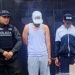 Los procesados se encuentran esposado y en custodia por Policía Nacional del Putumayo.