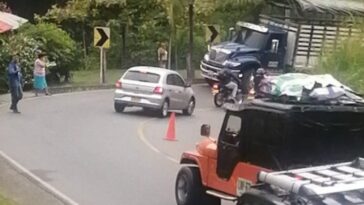 Accidente de tránsito en la vía Manizales – Neira dejó un motociclista muerto
