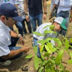 Alcalde puso la primera estaca para la reforestación de la cuenca del Betancí
