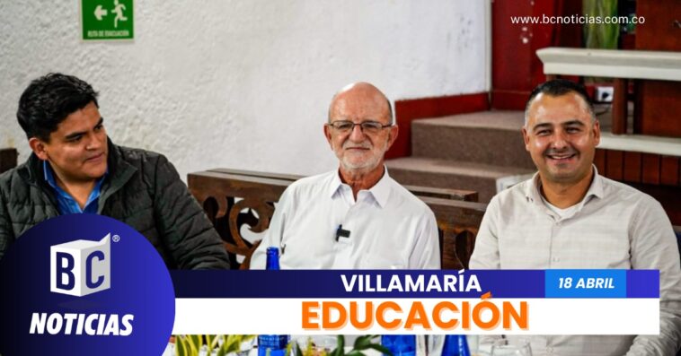 Alcaldía de Villamaría presentó el Pacto por la Educación para mejorar la infraestructura educativa