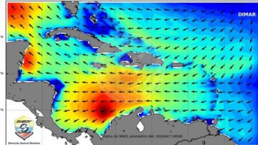 Alerta por incremento de olas y de vientos durante tres días en Santa Marta