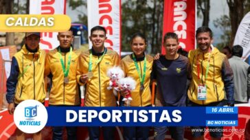 Caldas brilló en los I Juegos Bolivarianos de la Juventud con medallas de oro, plata y bronce