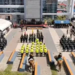 Policía ceremonia transmisión de mando