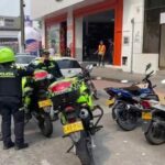 Dos delincuentes asaltaron sucursal Banco de Bogotá sobre avenida 40 en Villavicencio