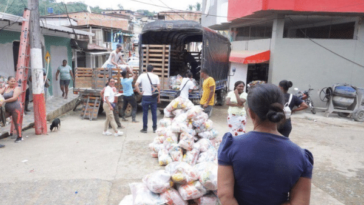 Ayudas humanitarias en Cumbitara, Nariño.