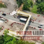 Este fin de semana prueba de carga del puente peatonal en el sector Puente Amarillo en Villavicencio