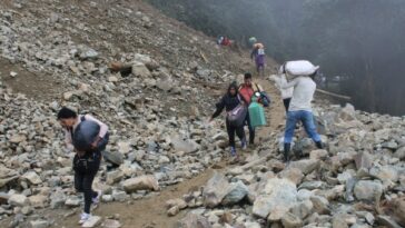 Comunidad de El Tambo, Cauca, aislada por deslizamiento: Clama ayuda del Gobierno