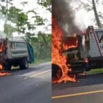 Queman otro vehículo de la empresa Seacor en la vía Montería – Planeta Rica