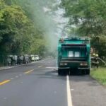 Quemaron otro camión de Seacor en la vía Montería – Planeta Rica