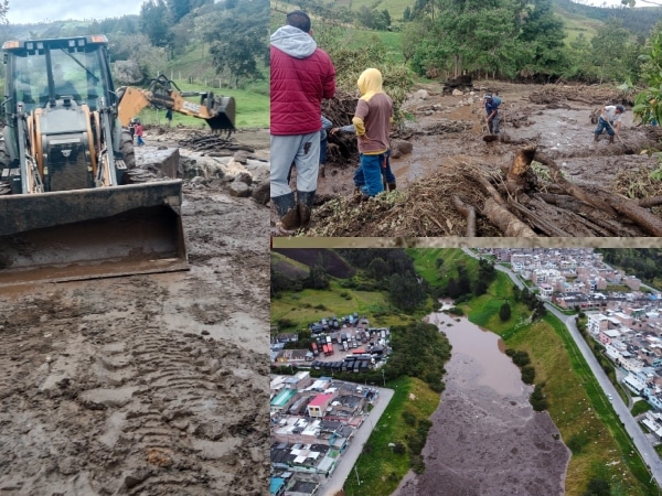 Se declara calamidad pública en Pasto, tras el desbordamiento de la quebrada Guachucal 