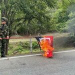 Soldados de la Brigada 30 desmantelan banderas del ELN en operativo en el Catatumbo