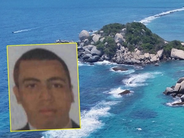 Se trata del ingeniero Uriel Alejandro, de 32 años, quien desde hace varios días disfruta de sus vacaciones en el Tayrona.