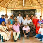 Alcalde de Barrancas, reunido con Cabildo Gobernador, Autoridades y líderes Indígenas.