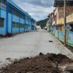 Avanza segunda fase de pavimentación de calles aledañas al Hospital Clarita Santos de Sandoná