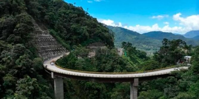 Avanzan las obras de la variante San Francisco – Mocoa: ingeniero forestal comparte imágenes