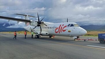 Avión en aeropuerto en Pasto se ‘varó’ en plena pista, tuvieron que bajar a los pasajeros