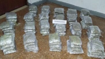 Capturado con 110 paquetes de marihuana en Isnos, Huila