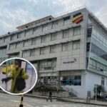 Sede de Bancolombia atacada por delincuentes.