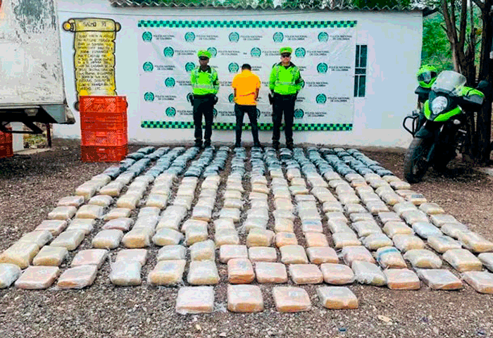 Decomisan droga en camión de empresa de panes de Valledupar