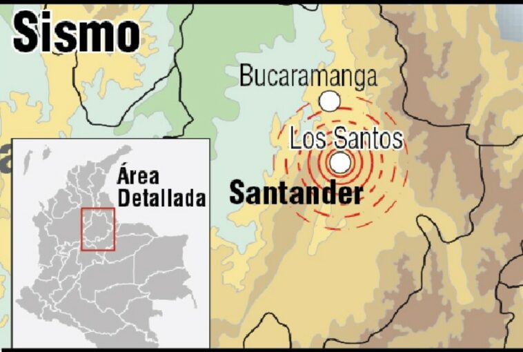 Dos temblores en Colombia sacudieron parte del país en la madrugada del 1 de mayo