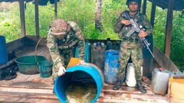 Ejército sigue desmantelando laboratorios de coca en Córdoba