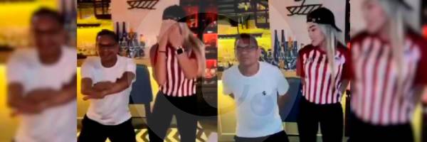 En video: Mane Díaz se volvió a sollar ‘El secuestro’; hizo la coreografía con Day Vásquez