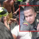 Policía fue baleado por sicarios en Barranquilla.