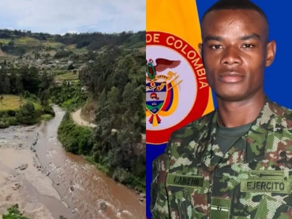 Intensa busqueda para soldado del ejército arrastrado por creciente del río San Juan en Nariño