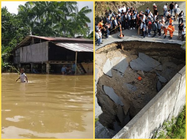 Inundaciones, derrumbes continúan por lluvias en varios municipios de Nariño