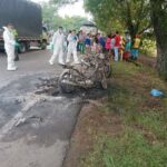 Motociclista murió incinerado en la vía Neiva – El Juncal 8 11 mayo, 2024