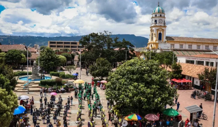 Festival de bandas marciales en Chía