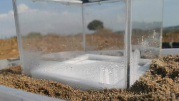 Cajita que produciría agua dulce en zona desértica como en el departamento de La Guajira
