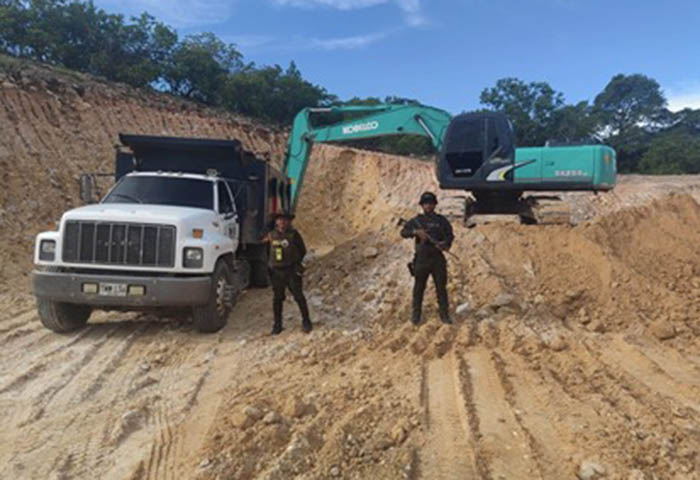 Policía desbarató red de extracción minera ilegal