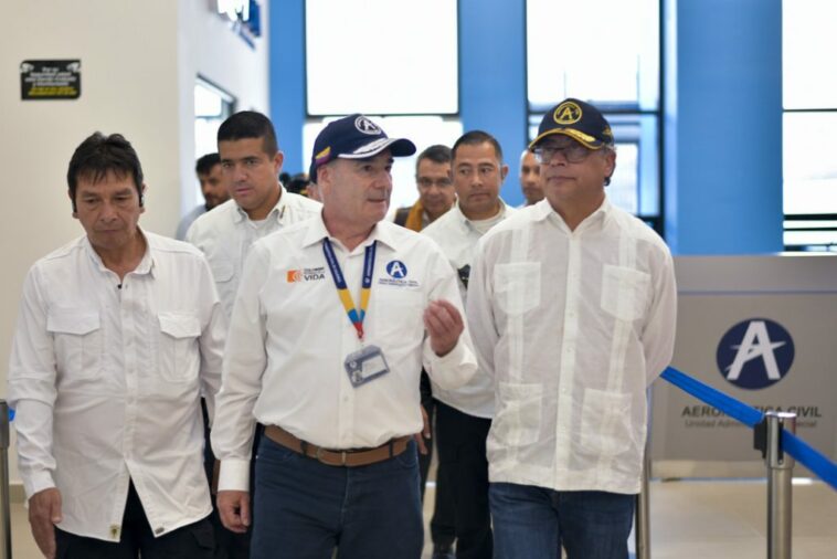 Presidente Petro inauguró el aeropuerto de Providencia pero manifestó que se hizo un ‘etnocidio’ con su diseño