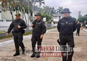 Aumentar acciones de la Policía y la llegada de 30 uniformados más a Casanare, conclusiones del Consejo de Seguridad Regional